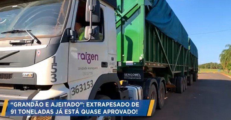 Extrapesado de 91 Toneladas Já Está Quase Aprovado!